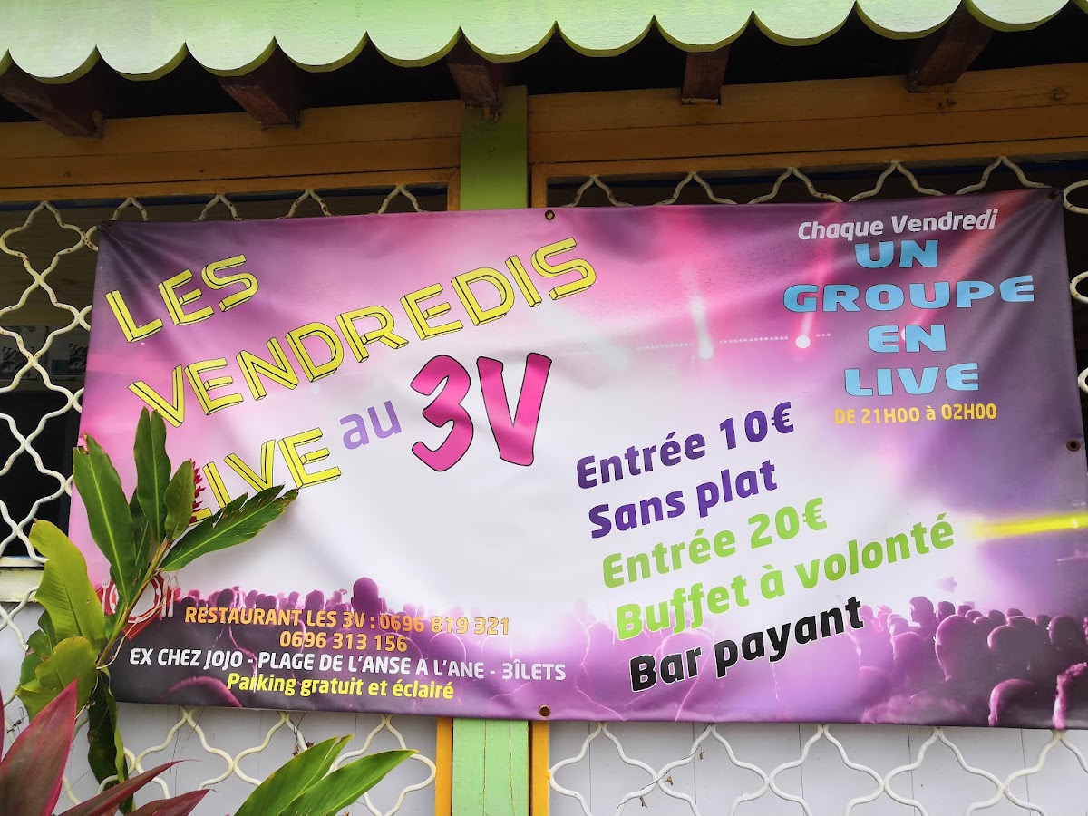 Menu Les 3V-6